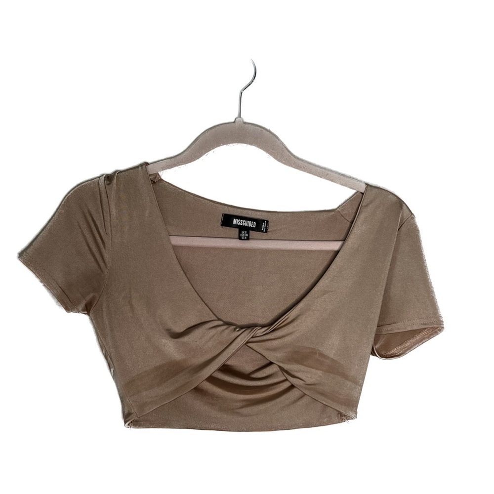 misguided cropped tee